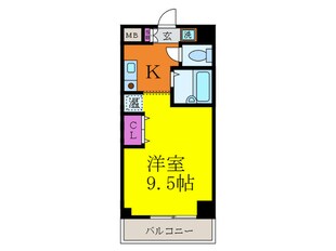 クレールメゾンの物件間取画像